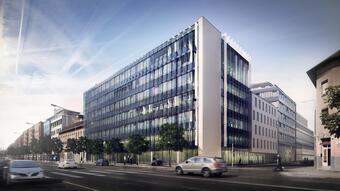 Skanska launched its Nordic Light office project in Budapest
