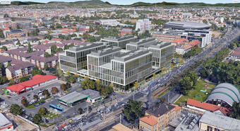 The construction and leasing of Aréna Business Campus is in full swing