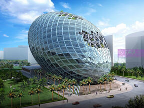 Cybertecture Egg - an office building from Mumbai, India
