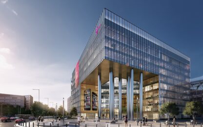 Foundation stone laid for new Telekom Headquarters