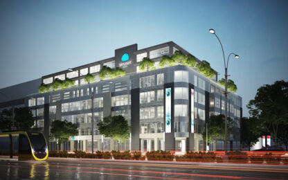 A quarter of the Skylight CITY office building already taken