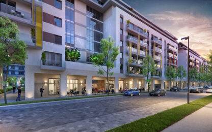 WING is building a new community residential park in the 13th district, next to Lehel tér
