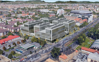 The construction and leasing of Aréna Business Campus is in full swing