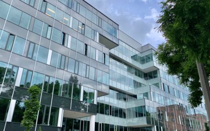 Váci Greens office complex’s fifth building, ’F’ received the occupancy permit