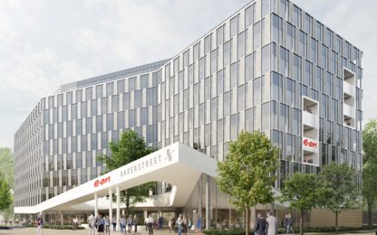 The ist building of Bakerstreet, being the headquarter of E.ON received occupancy permit