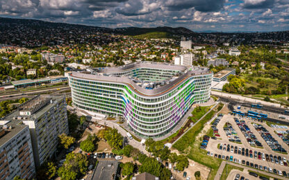 Budapest ONE’s all three phases achieve highest WELL rating