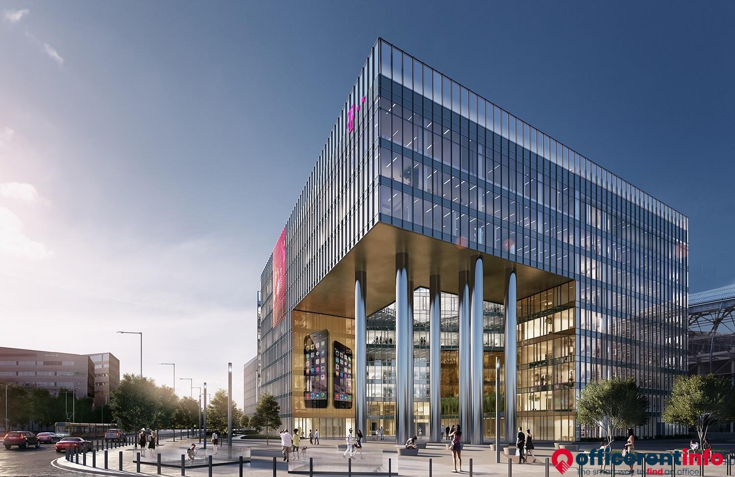 Foundation Stone Laid For New Telekom Headquarters