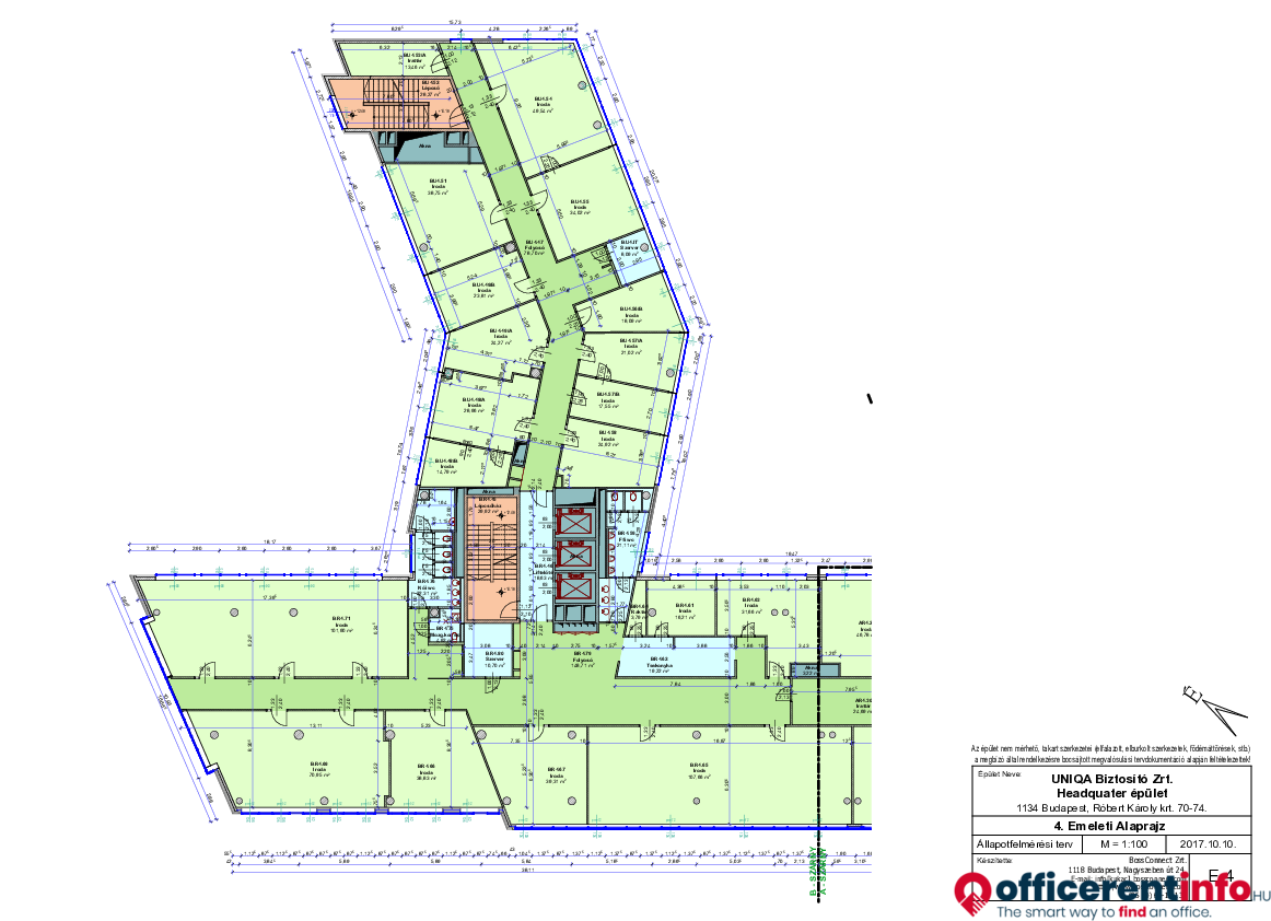 Office For Rent In Vital Business Center 1134 Budapest Robert Karoly Korut 70 74