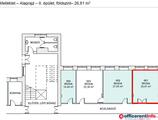 Offices to let in A Nyugati pályaudvar közvetlen közelében, 27 nm iroda kiadó.