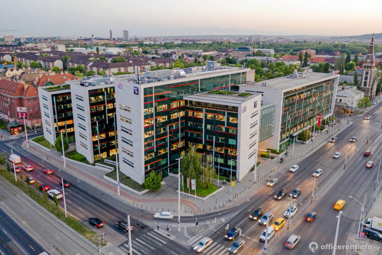 Offices to let in Arena Corner Irodaház