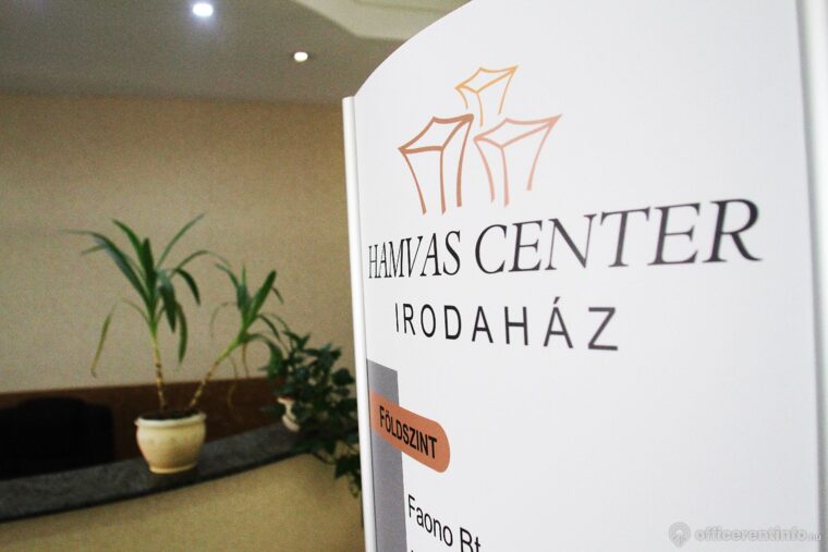 Offices to let in Hamvas Center