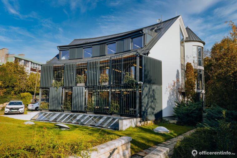 Csévi Flexi Offices épület homlokzat, Pasarét