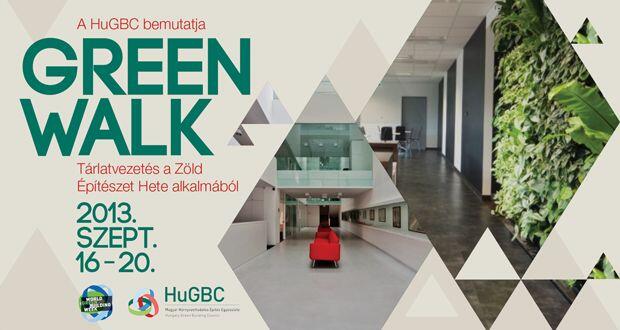 Tárlatvezetés a jövő épületeiben - Green Walk Tárlatvezetés a jövő épületeiben - Green Walk
