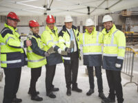 Skanska laid the cornerstone for its new project, Nordic Light Offices in Budapest