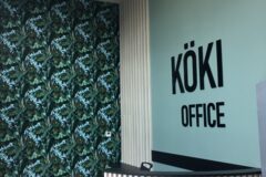 Megújult recepció - irodaház