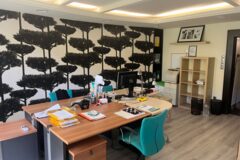Offices to let in 96-square-meter furnished office for rent at the beginning of Lajos út