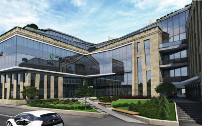 Ecodome office building construction kicked off