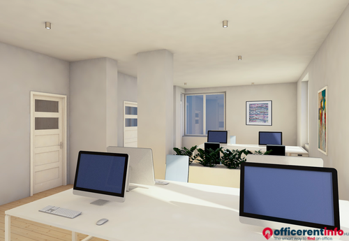 Nagy  irodatér látványterv #2