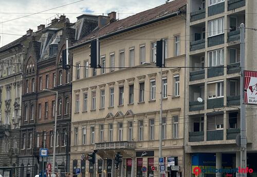 Offices to let in Kiadó 192 nm-es lakásiroda a Corvin-negyednél, a Ferenc körúton.